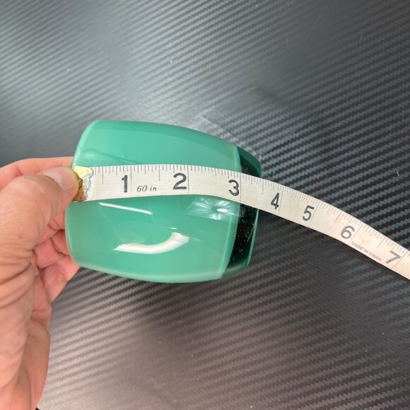 Glassybaby Strength Sea Green Hand Blown Votive Candle Holder - Picture 6 of 7